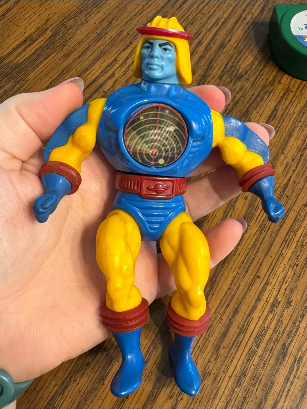 a vintage Sy-Klone Action Figure from the 1984 Mattel Masters of the Universe